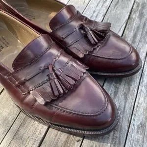 Brooks Brothers Leather Tassel Loafers. Burgundy. Men’s Size 10.5. Made in Italy Brooks Brothers | Shoes | Brooks Brothers Leather Tassel  main image 2